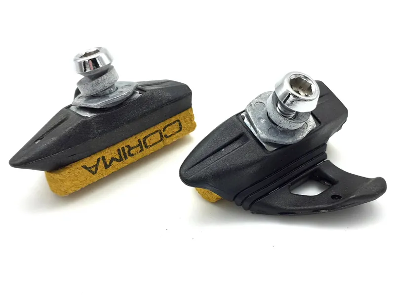 Corima Composite Brake Block for Carbon Rims in Yellow NOS